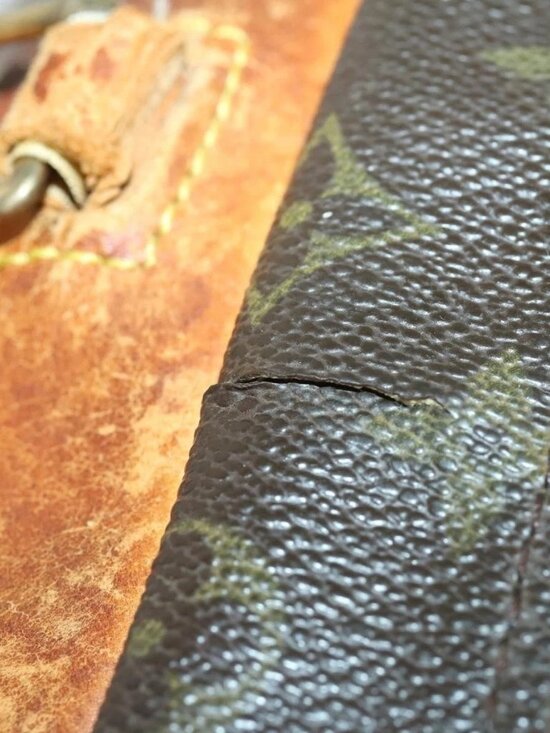 LOUIS VUITTON Monogram Deauville Hand Bag M47270 LV Auth ka1385 - Picture 12 of 16